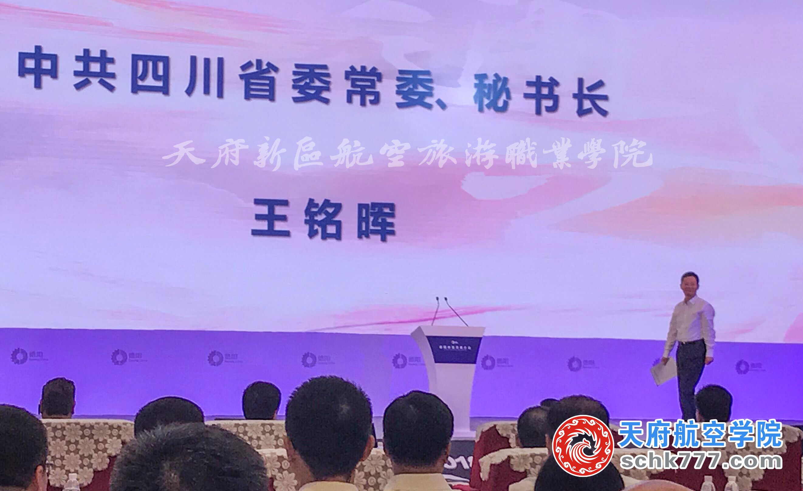 中國四川省常委、秘書長王銘暉致辭.jpg